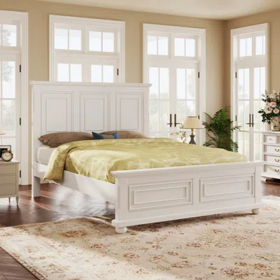 Streamdale Furniture Streamdale Town & Country Vintage Queen Bed, Rich Brown