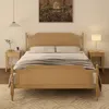 Streamdale Furniture Streamdale Traditional Style Rattan Queen Size Bed Frame