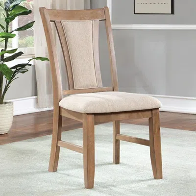Streamdale Furniture Streamdale Transitional 2 Side Chairs With Leatherette Seat