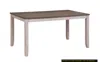 Streamdale Furniture Streamdale Transitional Design Rectangular 1 Piece Dining Table Grayish White