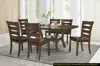 Streamdale Furniture Streamdale Transitional Dining Room Furniture 7 Piece Dining Set Table W Self