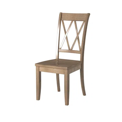Streamdale Furniture Streamdale Transitional Pine Veneer Side Chairs Set Of 2