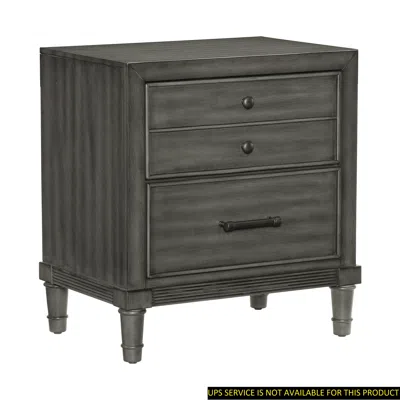 Streamdale Furniture Streamdale Transitional Style Finish 1 Piece Nightstand Of Drawers Versatile