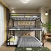 Streamdale Furniture Streamdale Triple Bed With Ladders & Guardrails - Easy Assembly - Black
