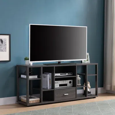 Streamdale Furniture Streamdale Tv Stand Distressed Grey