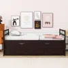 Streamdale Furniture Streamdale Twin Bed With Headboard, Trundle, And Storage Drawers