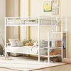 Streamdale Furniture Streamdale Twin Bunk Bed With Ladder, Storage, And Wardrobe