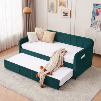 Streamdale Furniture Streamdale Twin Daybed With Trundle, Sofa Bed