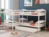Streamdale Furniture Streamdale Twin L-shaped Bunk Bed With Trundle