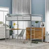 Streamdale Furniture Streamdale Twin Metal Bunk Bed With Desk