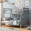 Streamdale Furniture Streamdale Twin Over Full Bunk Bed With Ladder