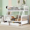 Streamdale Furniture Streamdale Twin-over-full Bunk Bed With Ladders And Two Storage Drawers
