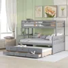 Streamdale Furniture Streamdale Twin-over-full Bunk Bed With Twin Size Trundle