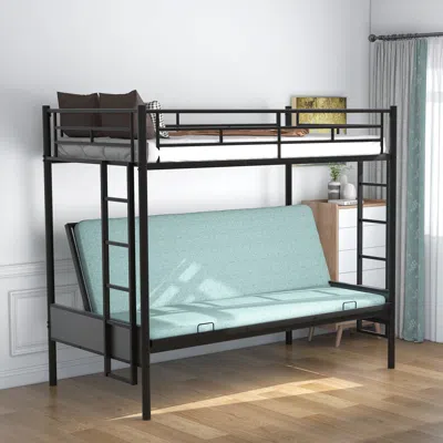 Streamdale Furniture Streamdale Twin Over Full Metal Bunk Bed