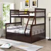 Streamdale Furniture Streamdale Twin Over Full Stairway Bunk Bed Expresso