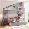 Streamdale Furniture Streamdale Twin Over Twin Bunk Bed With 2 Drawers