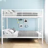 Streamdale Furniture Streamdale Twin-over-twin Bunk Bed With Storage, Ladder, And Guardrail