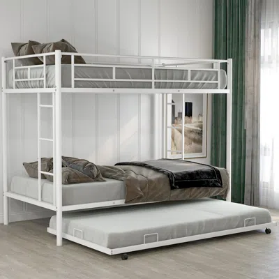 Streamdale Furniture Streamdale Twin Over Twin Bunk Bed With Trundle