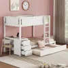 Streamdale Furniture Streamdale Twin Over Twin Bunk Bed With Twin Size Trundle