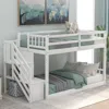 Streamdale Furniture Streamdale Twin Over Twin Floor Bunk Bed