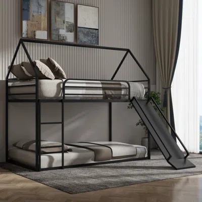 Streamdale Furniture Streamdale Twin Over Twin House Bed