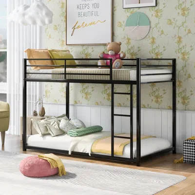 Streamdale Furniture Streamdale Twin Over Twin Metal Bunk Bed