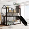Streamdale Furniture Streamdale Twin Over Twin Metal Bunk Bed