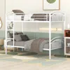 Streamdale Furniture Streamdale Twin Over Twin Metal Bunk Bed In Multi