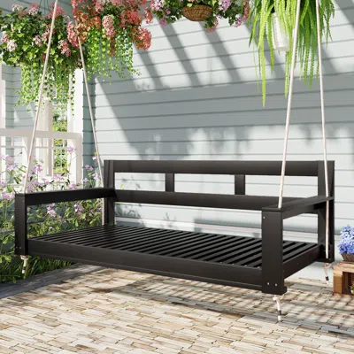 Streamdale Furniture Streamdale Twin Porch Swing Daybed Frame