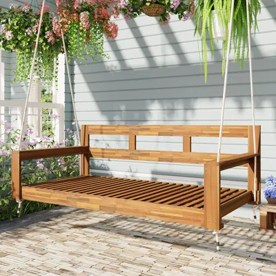 Streamdale Furniture Streamdale Twin Porch Swing Daybed Frame