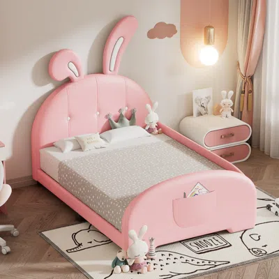Streamdale Furniture Streamdale Twin Rabbit-shape Princess Bed