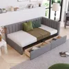 Streamdale Furniture Streamdale Twin Size Daybed With Storage Drawers