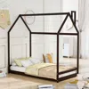 Streamdale Furniture Streamdale Twin Size House Bed Wood Bed