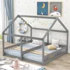 Streamdale Furniture Streamdale Twin Size House Platform Beds