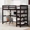 Streamdale Furniture Streamdale Twin Size Loft Bed With Storage Shelves And Under-bed Desk