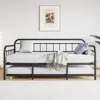 Streamdale Furniture Streamdale Twin Size Metal Daybed Frame With Trundle