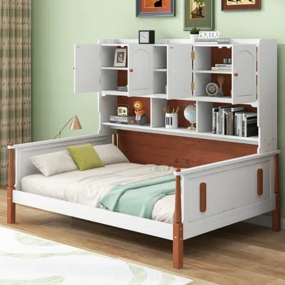 Streamdale Furniture Streamdale Twin Size Platform Bed With Multiple Storage