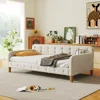 Streamdale Furniture Streamdale Twin Size Upholstered Daybed With 4 Support Legs