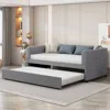 Streamdale Furniture Streamdale Twin Size Upholstered Daybed With Ergonomic Design Backrest