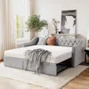 Streamdale Furniture Streamdale Twin Size Upholstered Daybed With Pop Up Trundle