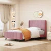 Streamdale Furniture Streamdale Twin Size Upholstered Platform Bed