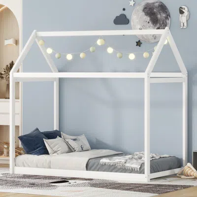 Streamdale Furniture Streamdale Twin Size Wooden House Bed