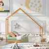 Streamdale Furniture Streamdale Twin Size Wooden House Bed