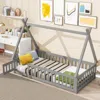 Streamdale Furniture Streamdale Twin Tentshaped Floor Bed