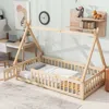 Streamdale Furniture Streamdale Twin Tentshaped Floor Bed
