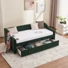 Streamdale Furniture Streamdale Twin Upholstered Daybed With Storage And Slat Support