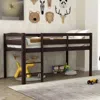 Streamdale Furniture Streamdale Twin Wood Loft Bed Low Loft Beds With Ladder