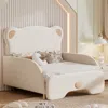 Streamdale Furniture Streamdale Twin Xl Vaulted Sofa Bed With Bear Headboard