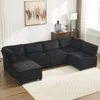 Streamdale Furniture Streamdale U-shaped Modular Sectional Sofa With Reversible Chaise