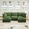 Streamdale Furniture Streamdale U-shaped Sectional With French Edges, Cloud-like Comfort Sofa